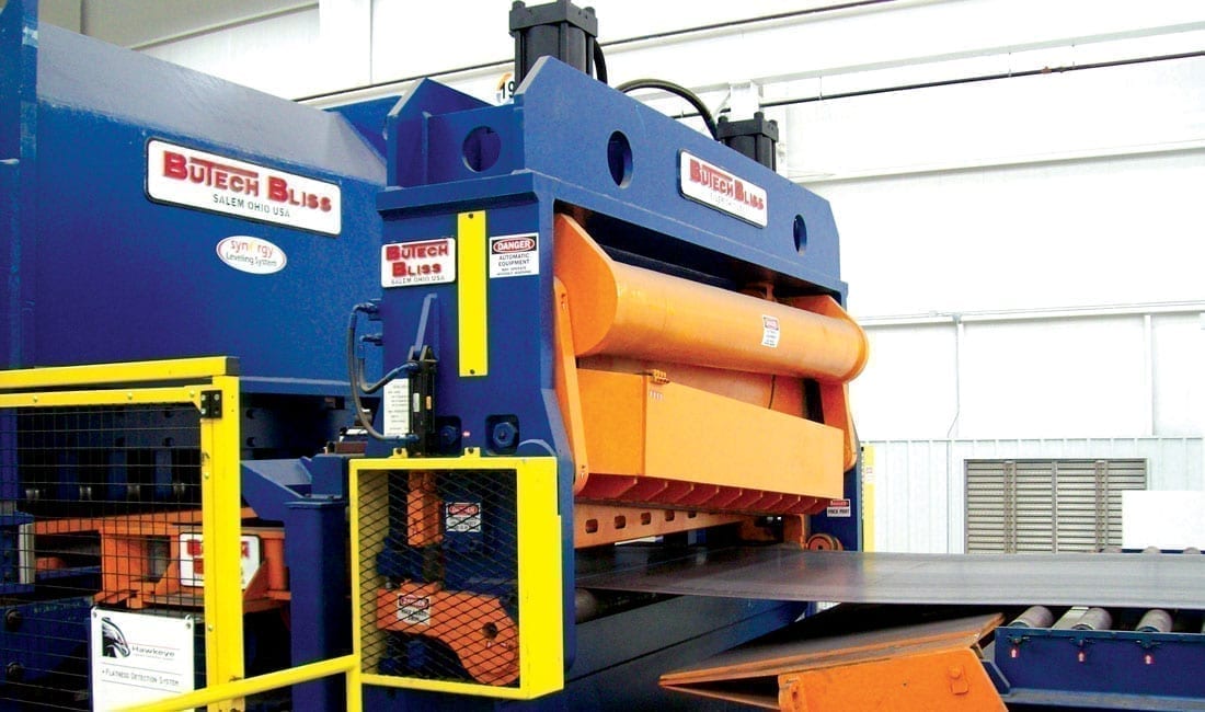 Coil cut to length machinery